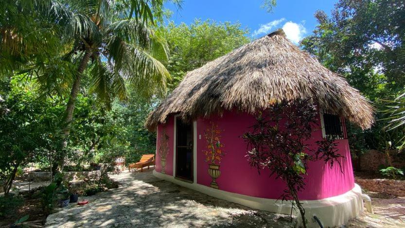 Gardenhotel Macan Ché B&B Izamal Exterior foto