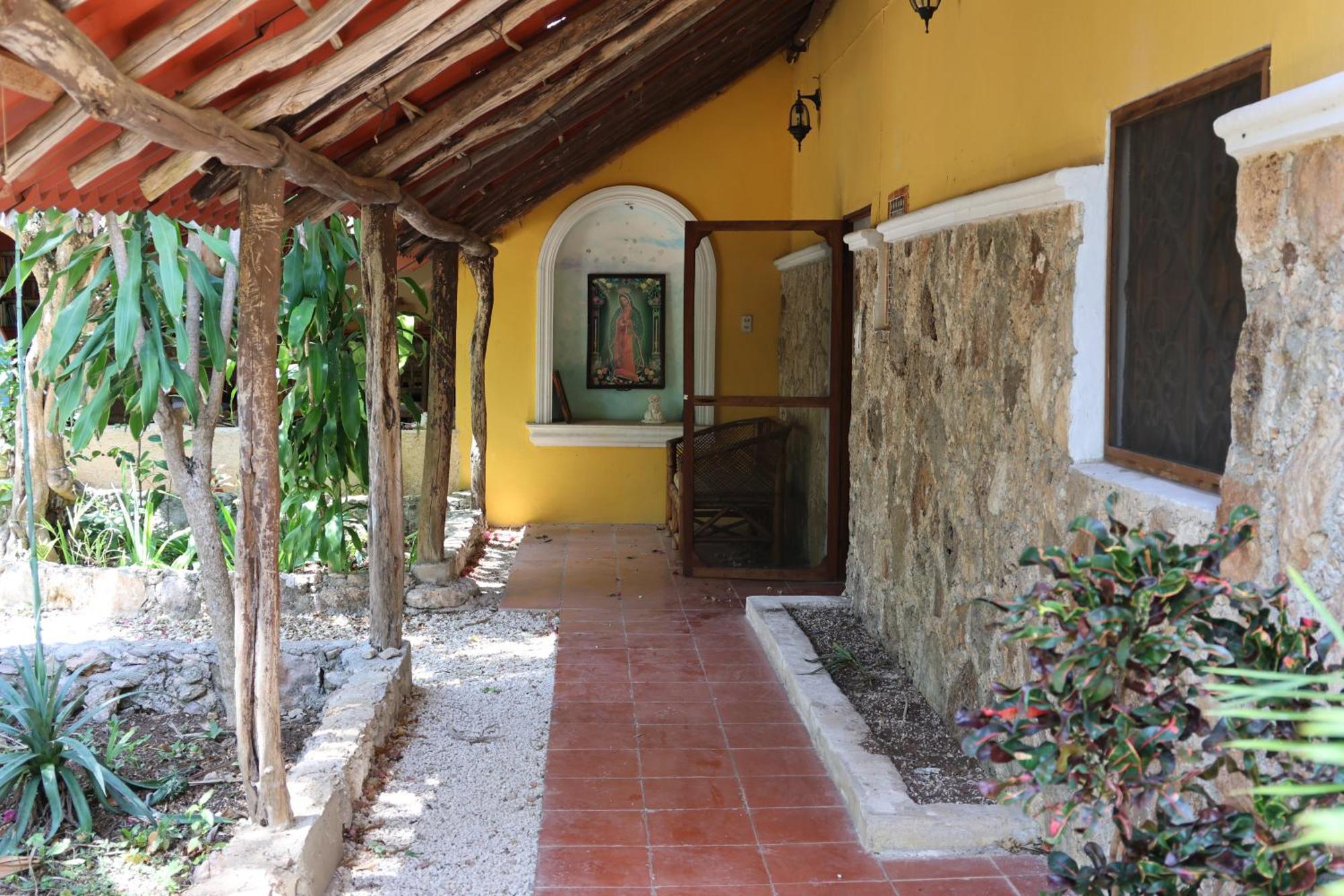 Gardenhotel Macan Ché B&B Izamal Exterior foto